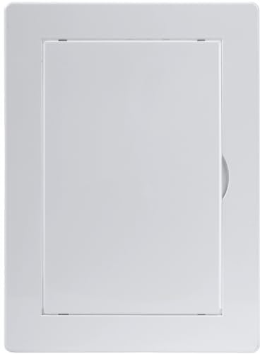 Vent Systems 4 x 6 Inch / 100 x 150 mm Access Panel - Easy Access Doors - ABS Plastic - Access Panel for Drywall, Wall and Ceiling Electrical and Plumbing Service Door Cover