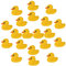 20 Stück Mini-Ente bestickte Flicken mit niedlicher gelber kleiner Ente, zum Aufbügeln für Kleidung, Kleid, Jacken, Kappen, DIY, Stickereien, Nähen, Basteln, Dekoration