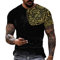 Herren Mode Frühling Sommer Lässige Kurzarm O Hals Bedruckte T Shirts Top Bluse Herrenuhr Digitalanzeige Schwarze T-Shirt Herren T-Shirt Rundhals Herren Herren Sommer T-Shirt