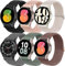 Armband für Samsung Galaxy Watch 7/6/5/4/FE 40mm 44mm, Classic 47mm 43mm 46mm 42mm, 5 Pro, 3 41mm, Active 2 - 20mm Geflochtenes Nylon Uhrenarmband für Garmin Vivoactive 5/3/Venu sq 2