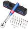 Inwell 27 Piece 1/4 Inch Drive Bike Torque Wrench Set | Adjustable Torque Wrench |10-90 in./lbs.(1-10 Nm) | For Bicycle, Scope Mounting, Gunsmithing and Maintenance