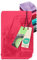 Emily´s Check Coral 1609.2345 - Coperta in pile per bambini, con maniche e marsupio, colore: Rosa