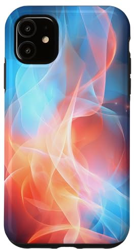 Orange And Blue Case for iPhone 11