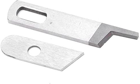 Ensemble de Couteaux de Surjeteuse Multifonction, adapté pour, Kit de Couteaux Supérieur et Inférieur pour Machine à Surjeter 550449