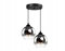 FKL DESIGN Home Deco Deckenlampe Pendellampe Hängelampe Wandlampe Tischlampe Leuchte Pendelleuchte Kugel Schwarz Grau Weiß