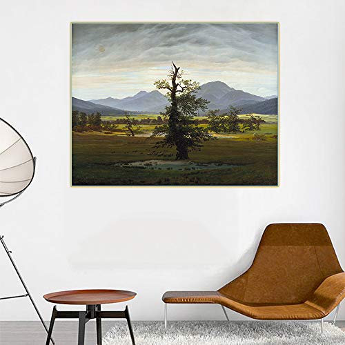 5D-Diamant-Malerei-Set für Erwachsene und Kinder, Caspar David Friedrich, weltberühmtes Gemälde, DIY-Diamantmalerei