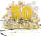 Magic Ants 3D Pop-Up Karte zur Goldenen Hochzeit, 50. Hochzeitstag Karte, für Paare, Eltern, Großeltern – einzigartige Glückwunschkarte zum 50-jährigen Jubiläum