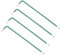 TOP-VIGOR 4Pcs 2.5mm Ball End Hex Key Wrench, L Shaped Long Arm Ball Point Hexagon Keys Allen Key for Household DIY, Professional Machine Repairing