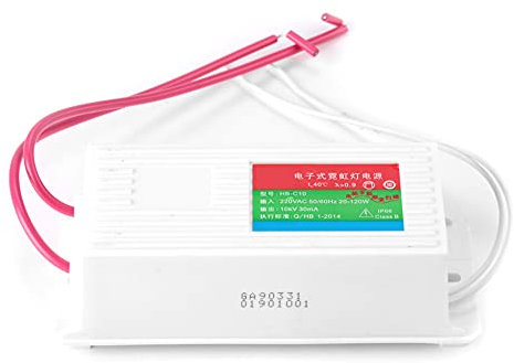 ANKROYU Transformador de neón, transformador electrónico de luz de neón, rectificador de fuente de alimentación de señal de neón, transformador de luz de neón