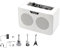 RuiJOTWAT Amplificatore per chitarra elettrica altoparlante amplificatore per chitarra elettrica da 10 watt, altoparlante bianco