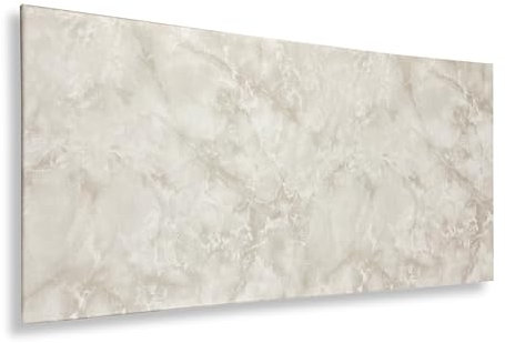 Polystyrol Paneele, Styropor Deckenpaneele XL Wandpaneele, Dekoren, Marmerlook Marmor Imitat Decken - Wandverkleidung, 3mm dick - 100x50cm 14m² - 28 Stück