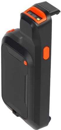 Luobannm 2D Back Clip Bluetooth Barcode Scanner Portable Barcode Reader Data Matrix 1D 2D QR Bar Code Scanner for Smart Phone