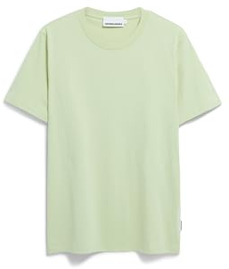 Herren T-Shirt aus Bio-Baumwolle JAAMES Regular Fit Green Ash