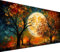 Diamond Painting Diamant Bilder Erwachsene Groß xxl Landschaft 5d Full Voll Set Daiments Diy Zubehör Geschenke Malerei Strass Dimontpainting Diamontpating Natur Komplett Anfänger Art Stickerei 40 x 85