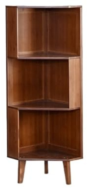 SAGELSHN Bambus Haushalt Eckschrank Wohnzimmer Lagerregal(115x32cm)