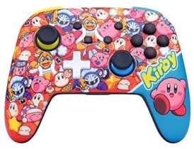 Born To Vape presente Manette sans fil Am�lior�e Switch- Le monde de Kirby et son sticker BTV exclusif collectionnable