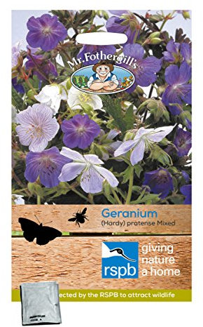 Mr Fothergill's 12420 Geranium Hardy Flower Seeds-Multi-Colour, Mixed