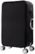 Housse de Valise Protection de Valise de Voyage Housse de Protection Valise de Voyage avec Spandex antipoussi¨¨re Transparent et ¨¦Lastique Convient aux Bagages de 19 ¨¤ 32 po Grande (31-32 po) -Noir