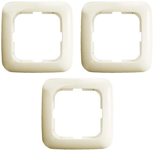 Busch-Jaeger Elektroinstallation (3 Stück, 1-Fach Rahmen)