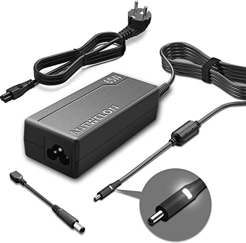 ANTWELON 65W 45W Laptop Netzteil Ladegerät Ladekabel für Dell Inspirion 15-5000 15-3000 15-7000 17 13-5000 13-7000 11-3000 14-5000 17-7000 17-3000 17-5000 Latitude 3520 3500 XPS 13 19,5V 3,34A
