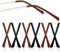 Eyeglass End Tips, 10 Paar Silikon Anti-Rutsch-Ohrstrümpfe Stücke Tube Sleeve Eyewear Soft Replacement Tips ONLY for Thin Slim Wire Eyeglass Sunglasses Legs Black Brown …