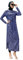 IMEKIS Damen Muslimisch Bademode 3tlg Kopftuch Bescheidener Badeanzug Islamischer Burkini Badeanzug Langarm Schwimmoberteil mit Hose Hijab Ganzkörper Schwimmanzug Navy Blau XL