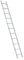 Scala StablePro 11 gradini in alluminio, leggero e resistente, altezza massima di lavoro 3,98 m, 5 anni di garanzia, portata massima 150 kg, Hostrom
