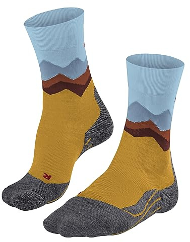 FALKE Women's TK2 Crest Hiking Socks Medium Cushioning Anti Blister Warm