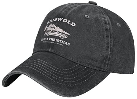 831 Damen Herren Trucker Kappe Griswold-Familien-Weihnachten Baseball Cap Reine Farbe Outdoor Hut Atmungsaktiv Visier Hut Für Angeln Wander Draussen
