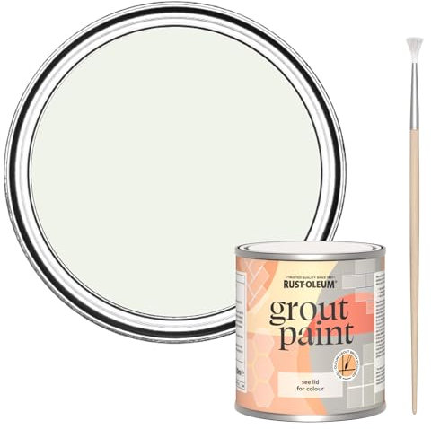 Rust-Oleum White Ultra-Durable Grout Paint - Steamed Milk 250ml