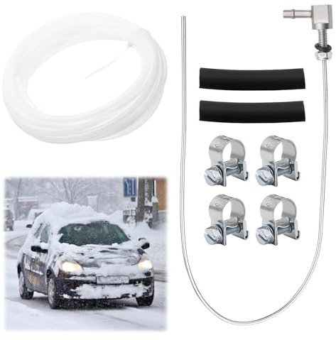 Fuel Tank Standpipe Kit, 8 PCS Auto Car Fuel Tank Sender Stand Pipe Kit Diesel Heater Fuel Line for Webasto Eberspacher Air Parking Heater Accessories
