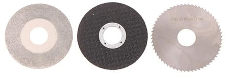 MJINA Kreissäge Kettensäge 2,5 in 63mm Harz HSS Legierung 60mm Emery Trennscheibe Elektrische Zubehör(6.3cm -Silver)
