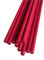 10 pièces 0,5 m tige de support d'usine en fibre de verre solide rouge, tige en fibre de verre, tige en fibre de verre haute résistance for la fabrication de tentes(2mm)