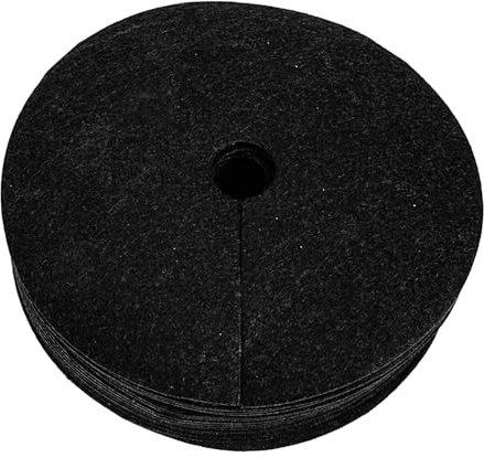 TOYANDONA 20Stücke Gartenarbeit Abbaubare Mulch Ringe Für Obstbäume Atmungsaktiv Und Wasserdurchlässig Effektive Unkrautbarriere