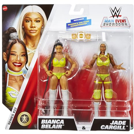 WWE Jade Cargill & Bianca Belair Main Event, 2 Packungen, 22 Stück