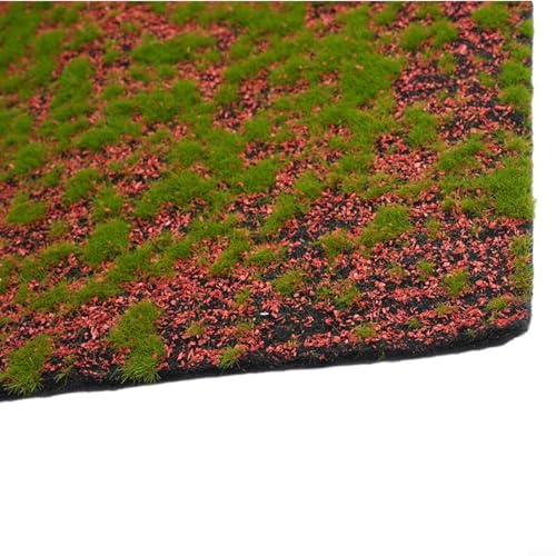 Advokingtap Tapis de mousse artificielle pour décoration murale, rouleau de fausses plantes vertes 100 x 200 cm, gazon épais pour maison, bar, magasin, terrasse, bricolage