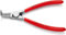 Knipex Sicherungsringzange für Außenringe auf Wellen verchromt, mit Kunststoff überzogen 170 mm 46 23 A21