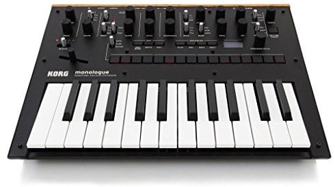 KORG - MONOLOGUE BK, Sintetizzatore Analogico Monofonico, Tastiera 25 Tasti, Colore Nero