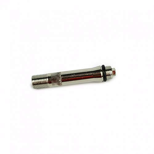 OptiVent Ersatz-Adapter für versteckte unsichtbare Ventile 8,3mm und 11,3mm - Verlängerung in 45mm - Silber