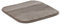 Gözze - Premium Rutschfester Badteppich, RIO, 100% Microfaser, 50 x 45 cm - Taupe