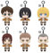 Banpresto BP19084 Figura Attack On Titan Tomonui Plush Assort Series 1, 15 cm, Multicolor