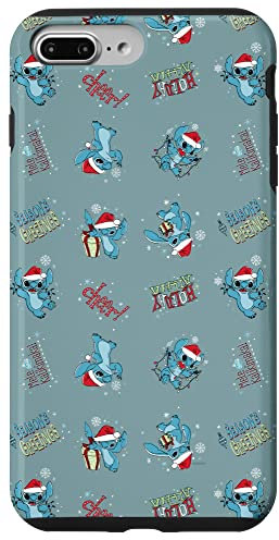 iPhone 7 Plus/8 Plus Disney Lilo & Stitch Holiday Patterns Case