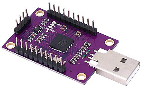 Yosoo Health Gear USB-zu-UART-I2C-SPI-JTAG-Konverter, CJMCU FT232H Hochgeschwindigkeits-Multifunktions-USB-zu-JTAG-UART/FIFO-SPI/I2C-Modul | Multiprotokoll Synchronous Serial Engine MPSSE, USB zu FIFO FT1248 Interface