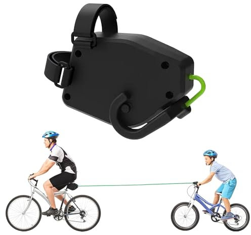 Bymivofun Fahrrad Abschleppseil, Fahrrad Abschleppsystem, Einziehbares Fahrrad-Abschleppseil, Mountainbike und Radfahren Stretch Pull Strap