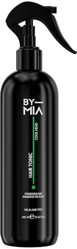BY MIA Hair Tonic for Men & Women 400ml | Scalp Tonic | Strengthens Hair | Promotes Healthy Hair Growth | Cool & Refreshing | Energizing Formula | Suitable for All Hair Types