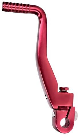 Kickstarter 101_Octane klappbar Aluminium eloxiert, Rot für Simson S50, S51, S53, S70, S83