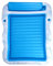 Oreilet Chauffeur Bassin Piscine Bronzage Gonflable, 81,9 X 53,9 Pouces Bronzage à la Plage épaissie avec Oreiller pour Enfants, Bains Soleil Flottants Salon Natation Tapis