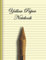 Yellow Paper Notebook: A Color Blank Lined Journal With Beautiful Yellow Pages