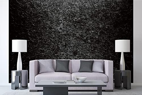 DIMEX LINE Non-Woven Photo Wallpaper Dark Grunge Texture 375 x 250 cm - Non-Woven Wallpaper, wall Mural, wall Art - Wallpaper for Living Room, Bedroom, Office, Kitchen