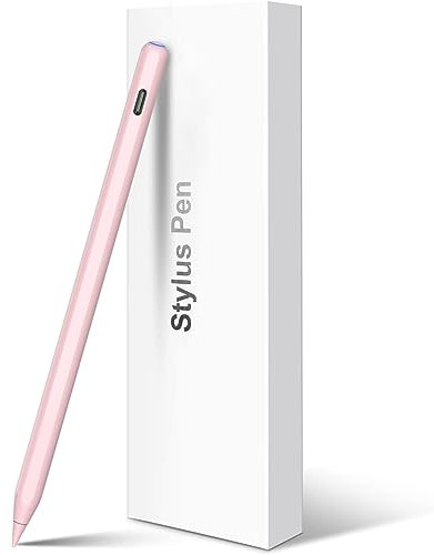 HATOKU Magnetic Wireless Charging Pencil 2nd Generation: Pencil for iPad with Tilt Sensitvity Palm Rejection-Stylus Pen Compatible with iPad 6-11, Air 3-5/Mini 5-6/Pro 11/12.9